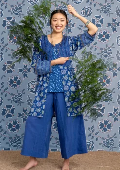 Hot Gudrun Sjödén Künstlerbluse Amber Aus Bio-Baumwolle lupine