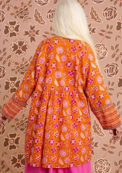Sale Gudrun Sjödén Künstlerbluse Amber Aus Bio-Baumwolle masala