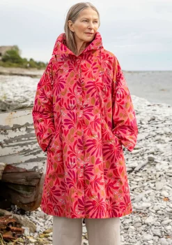 Discount Gudrun Sjödén Mantel Kaprifol Aus Bio-Baumwolle koralle