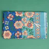 Outlet Gudrun Sjödén Meterware Desert Bloom Aus Bio-Baumwolle porzellanblau