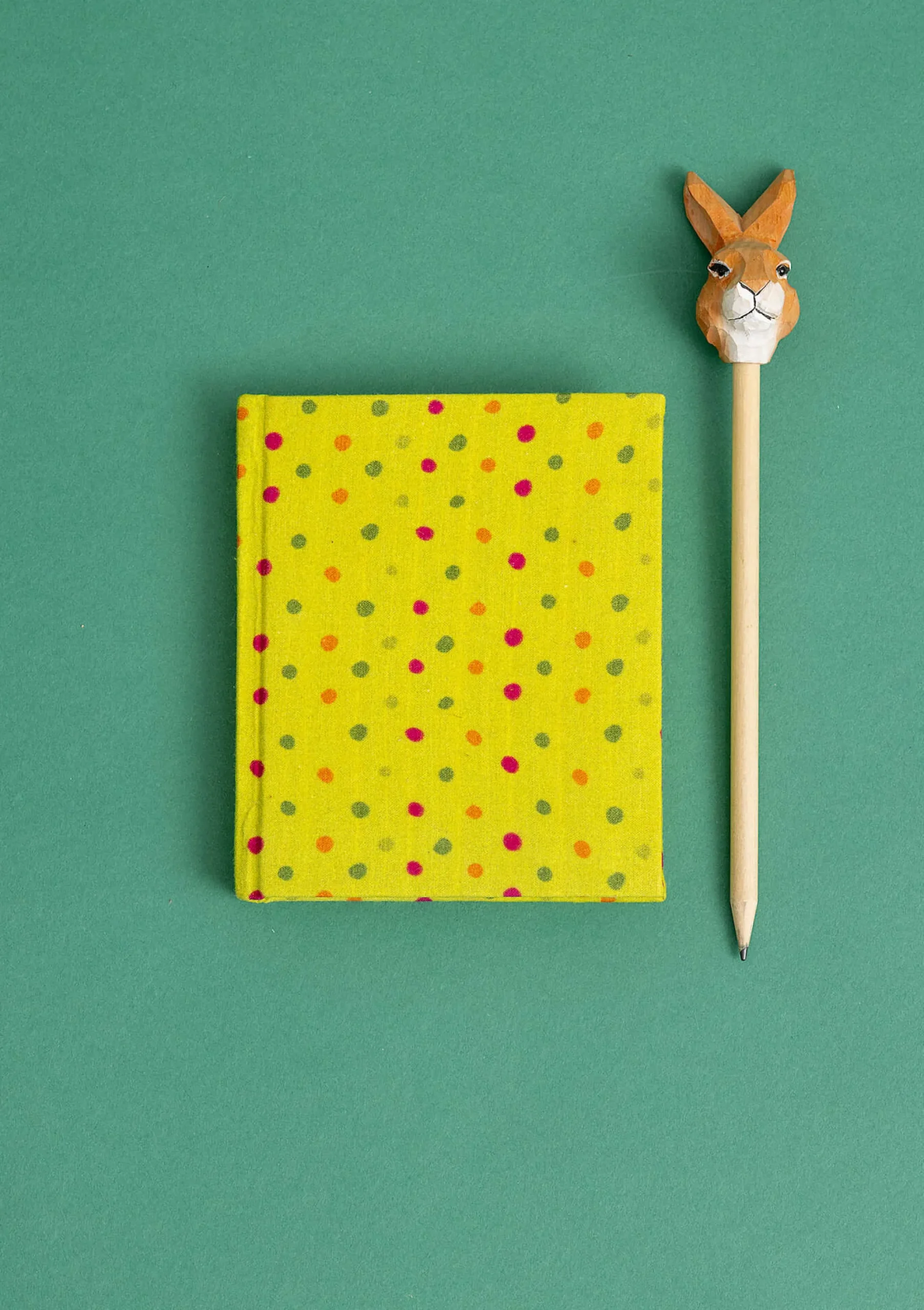 Hot Gudrun Sjödén Notizbuch Kavya Aus Papier Mit Stoffbezogenem Einband waldgrün