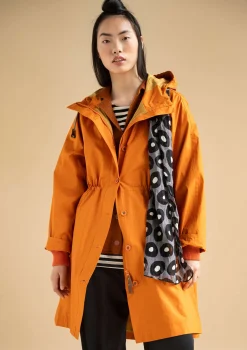 Sale Gudrun Sjödén Parka Francis Aus Bio-Baumwollgewebe masala