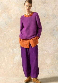 Outlet Gudrun Sjödén Pullover Aus Recycling-Baumwolle mittsommerblumen