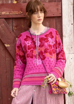 Best Gudrun Sjödén Pullover Blåsippa Aus Bio-/Recycling-Baumwolle orchideenrosa