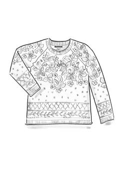 Best Gudrun Sjödén Pullover Blåsippa Aus Bio-/Recycling-Baumwolle orchideenrosa