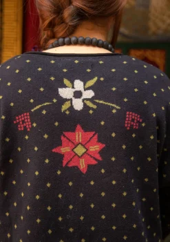 Hot Gudrun Sjödén Pullover Feru Aus Bio-Baumwolle/Leinen schwarz