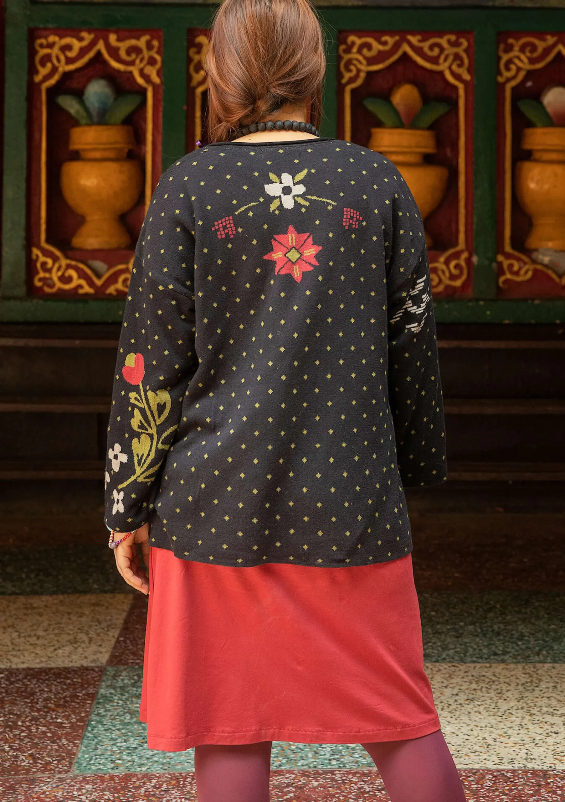 Hot Gudrun Sjödén Pullover Feru Aus Bio-Baumwolle/Leinen schwarz