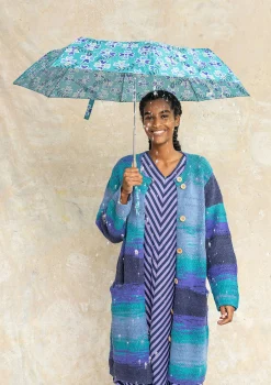 Outlet Gudrun Sjödén Regenschirm Peggy Aus Recycling-Polyester aqua
