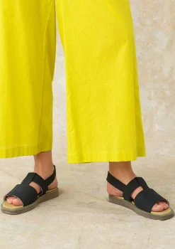 Outlet Gudrun Sjödén Sandalen Aus Nubukleder schwarz