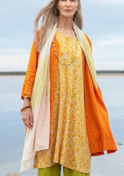 Gudrun Sjödén Schal Cikoria Aus Baumwolle masala