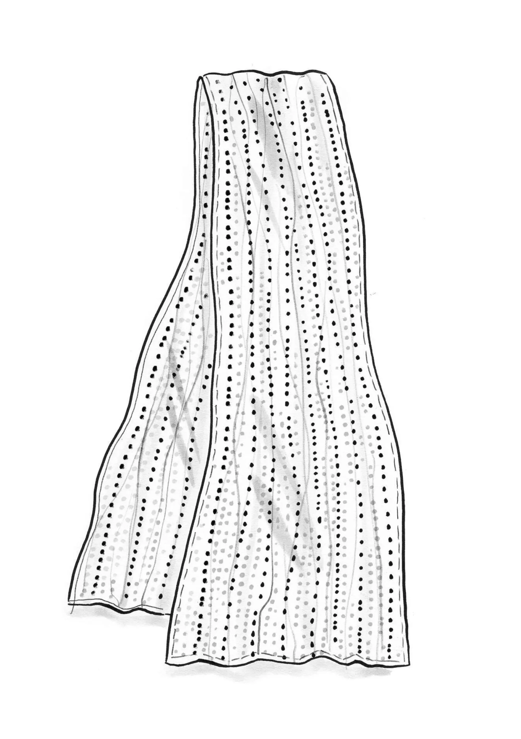 Best Gudrun Sjödén Schal Lillian Aus Bio-Baumwolle kupfer