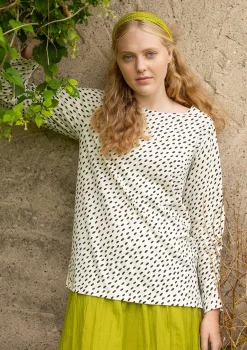 Best Gudrun Sjödén Shirt Långvik Aus Bio-Baumwolle/Modal vanille
