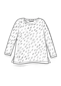 Best Gudrun Sjödén Shirt Långvik Aus Bio-Baumwolle/Modal vanille