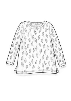 Discount Gudrun Sjödén Shirt Långvik Aus Bio-Baumwolle/Modal ananas