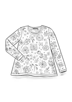 Outlet Gudrun Sjödén Shirt Mongolia Aus Lyocell/Elasthan tomate