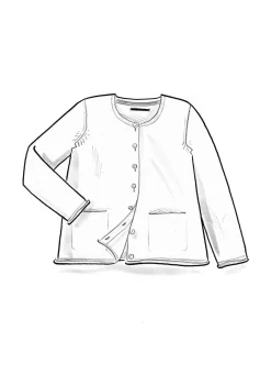 Sale Gudrun Sjödén Strickjacke Aus Bio-/Recycling-Baumwolle lupine
