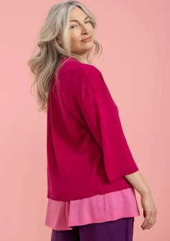 Discount Gudrun Sjödén Strickjacke Aus Leinen alpenveilchen