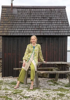 Sale Gudrun Sjödén Strickjacke Bohuslän Aus Bio-/Recycling-Baumwolle dunkelnatur