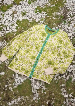 Sale Gudrun Sjödén Strickjacke Bohuslän Aus Bio-/Recycling-Baumwolle dunkelnatur