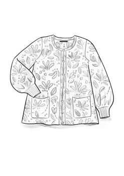 Outlet Gudrun Sjödén Strickjacke Bohuslän Aus Bio-/Recycling-Baumwolle rosenholz