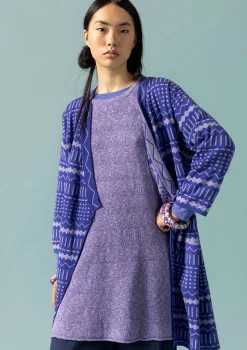 Discount Gudrun Sjödén Strickjacke Elsie Aus Bio-/Recycling-Baumwolle himmelblau
