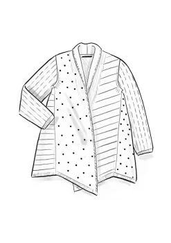 Best Gudrun Sjödén Strickjacke Sigfride Aus Bio-/Recycling-Baumwolle auster