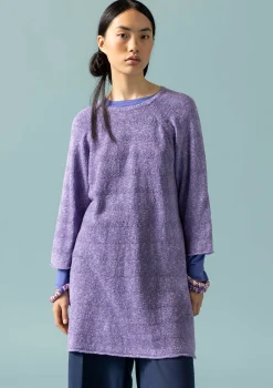 Gudrun Sjödén Strickpullover Aus Leinen/Recycling-Baumwolle distel