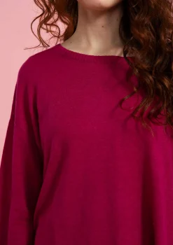 New Gudrun Sjödén Strickpullover Aus Leinen alpenveilchen