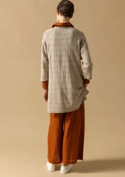 Best Gudrun Sjödén Strickpullover Aus Leinen/Recycling-Baumwolle natur