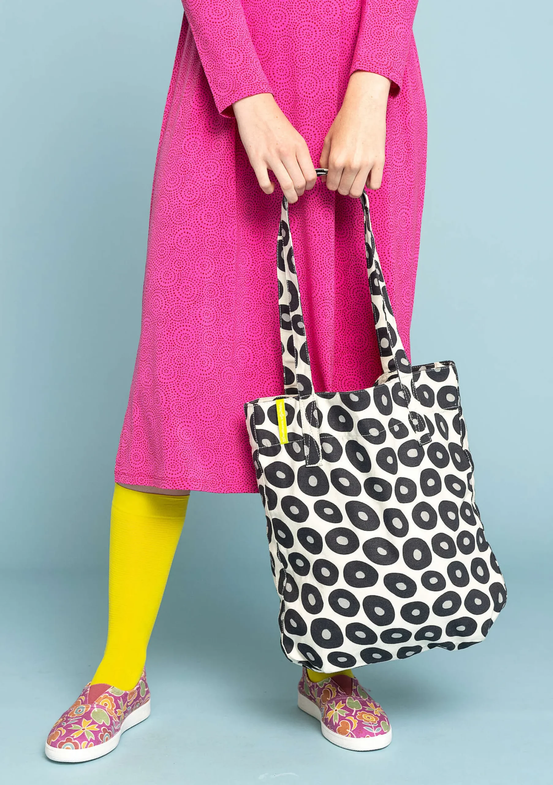 New Gudrun Sjödén Tasche Billie Aus Bio-Baumwolle ungebleicht