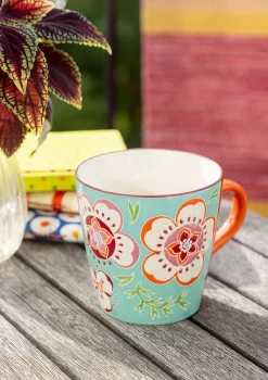 Discount Gudrun Sjödén Tasse Petals Aus Keramik staubgrün
