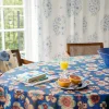 Hot Gudrun Sjödén Tischdecke Desert Bloom Aus Bio-Baumwolle porzellanblau