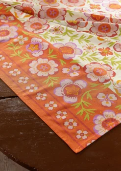 Outlet Gudrun Sjödén Tischdecke Desert Bloom Aus Bio-Baumwolle hellsand