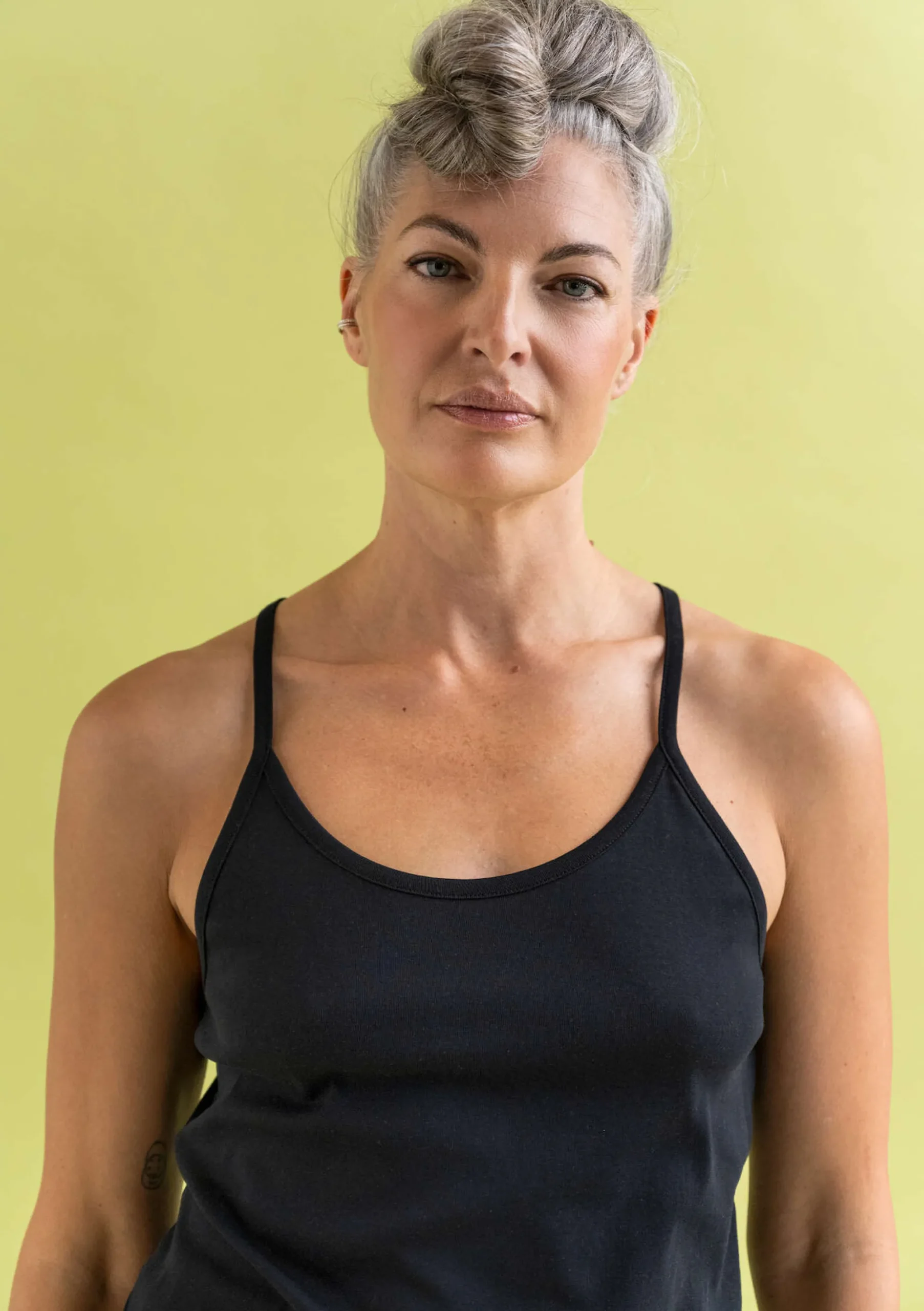 Hot Gudrun Sjödén Top Aus Bio-Baumwolle schwarz