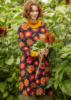 Best Gudrun Sjödén Trikotkleid Sunflower Aus Lyocell/Elasthan schwarz