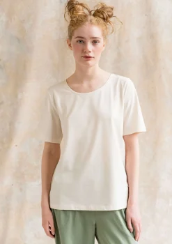 Clearance Gudrun Sjödén T-Shirt Jane Aus Bio-Baumwolle/Elasthan ungebleicht