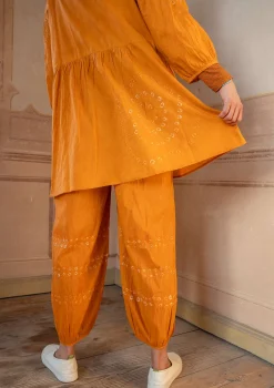 Best Gudrun Sjödén Tunika Buij Aus Bio-Baumwolle tagetes