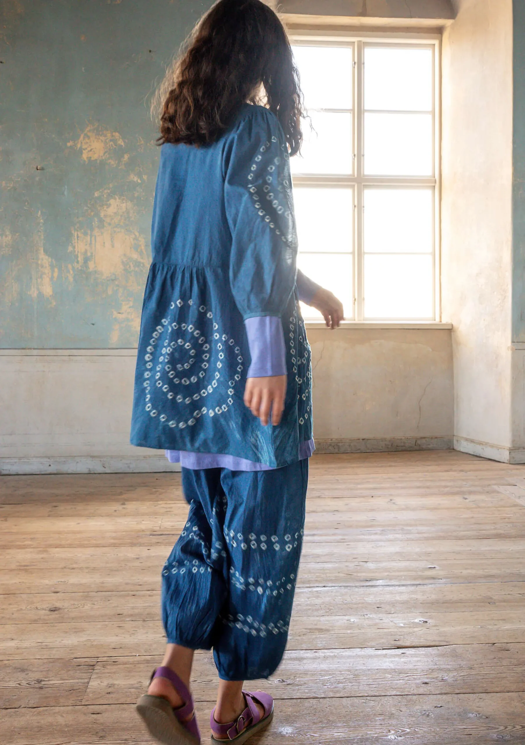 Discount Gudrun Sjödén Tunika Buij Aus Bio-Baumwolle indigo