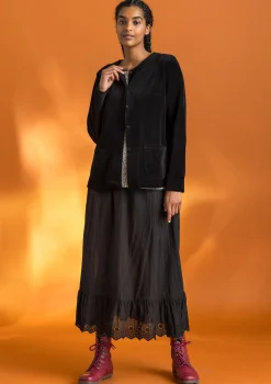 Hot Gudrun Sjödén Unterrock Aus Bio-Baumwollgewebe schwarz