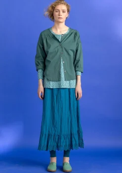 Discount Gudrun Sjödén Unterrock Aus Bio-Baumwollgewebe hellpetrol
