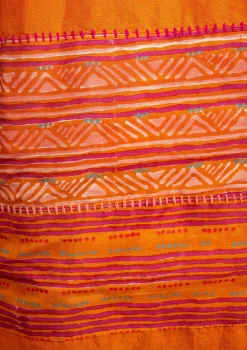 Discount Gudrun Sjödén Webkleid Amber Aus Bio-Baumwolle/Leinen masala