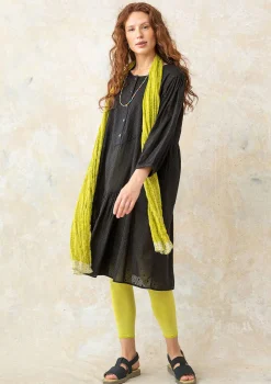 Best Gudrun Sjödén Webkleid Aus Bio-Baumwolle schwarz