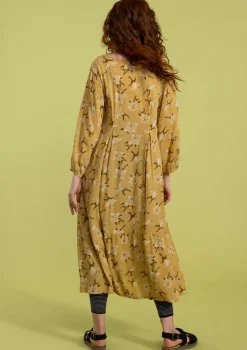 Outlet Gudrun Sjödén Webkleid Aus Viskose roggen