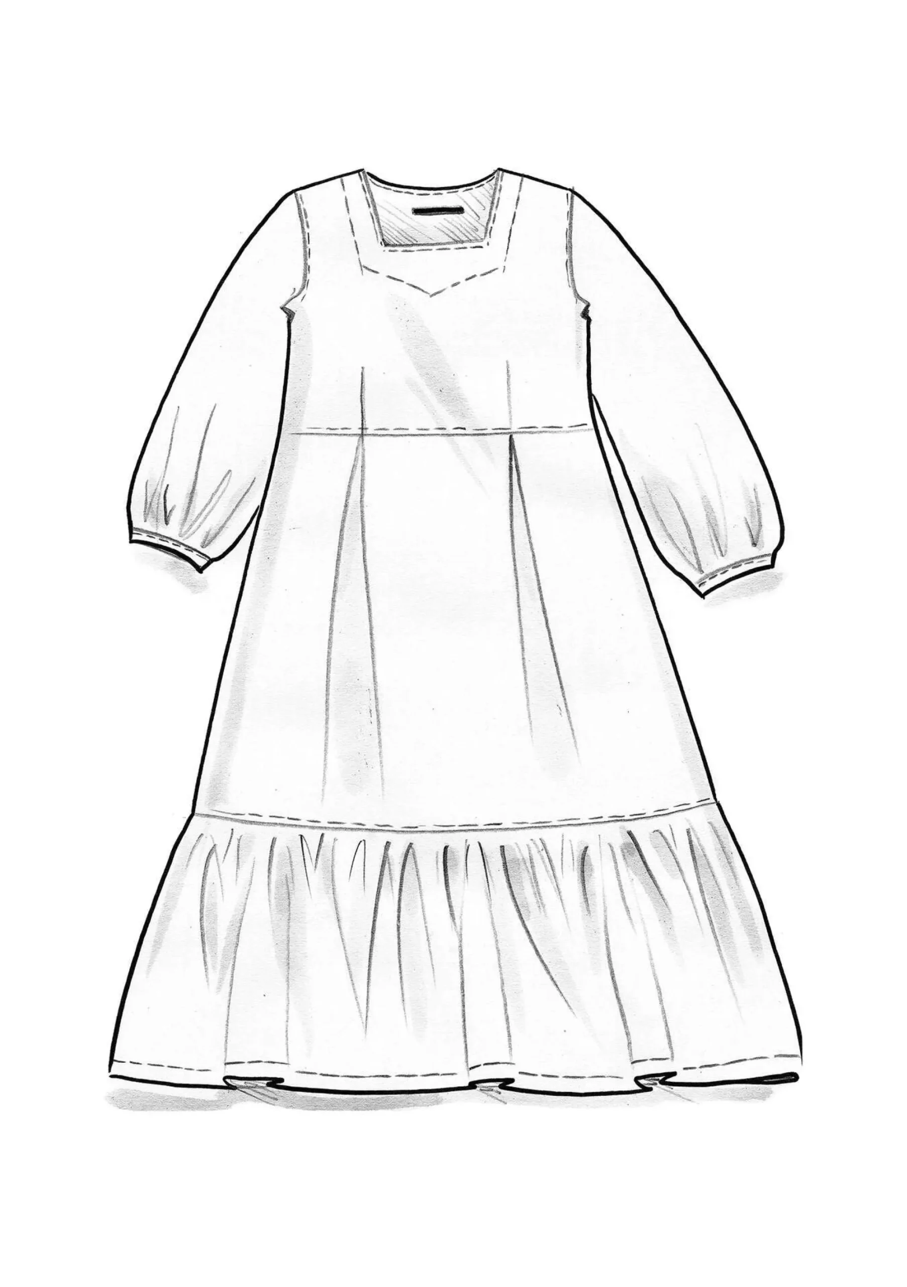 Discount Gudrun Sjödén Webkleid Aus Viskose kupfer